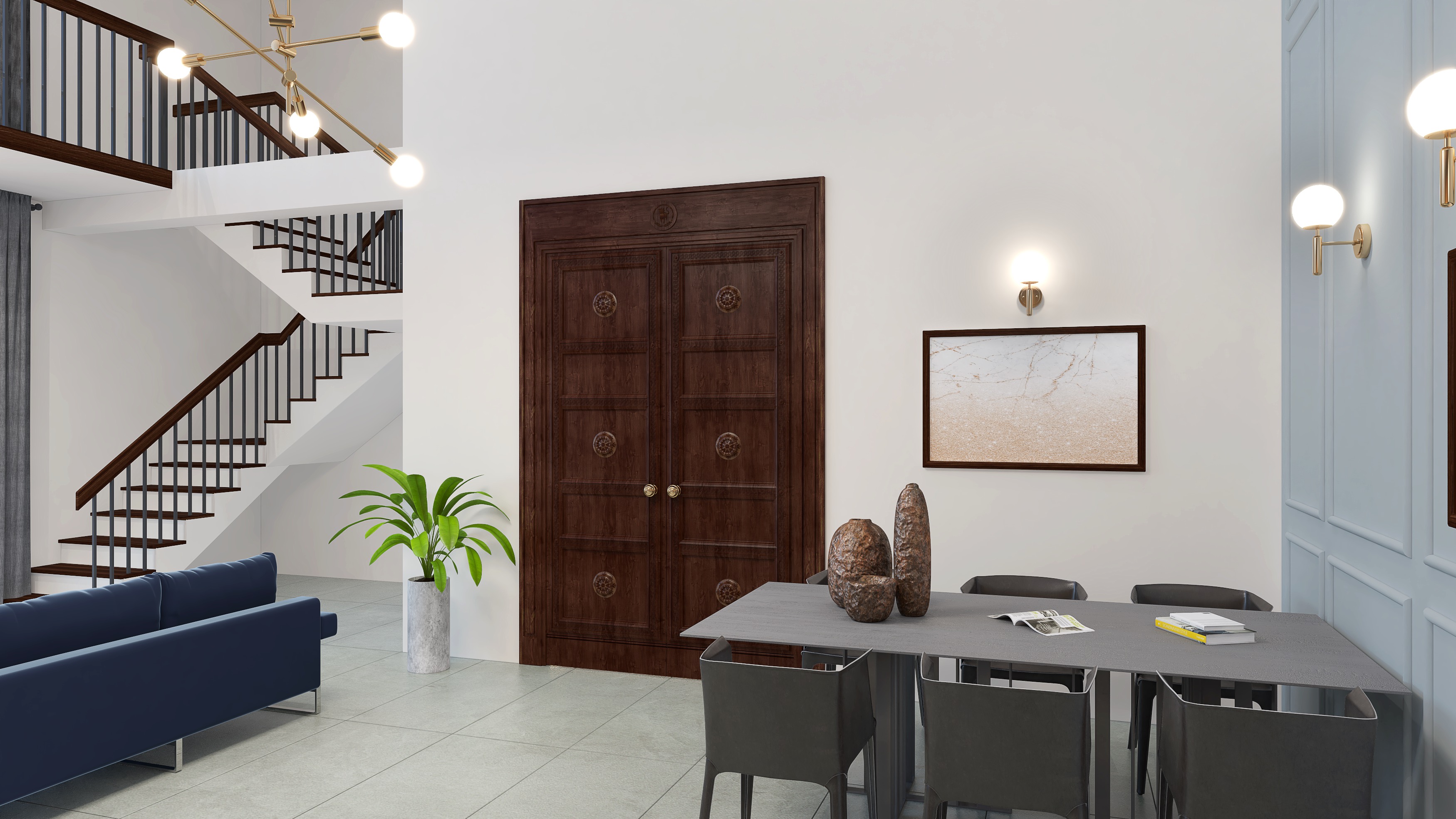 Dining and Staircase